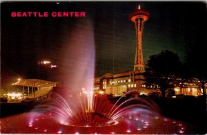 International Fountain at Night,Seattle,WA BIN