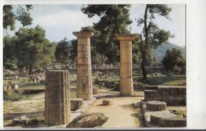 BF29679 angle s e de l heraion  olympia greece front/back image