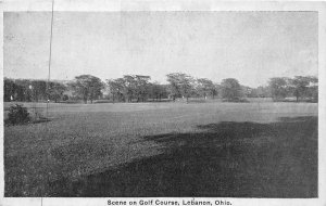 J44/ Lebanon Ohio Postcard c1950 Scene on Golf Course Hole 120