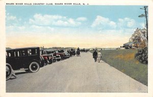 Shark River Hills Country Club, New Jersey, Cars 1920s Cooper Vintage Postcard