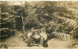 1920s Cascadia Oregon Mineral Springs #31 Pacific Photo RPPC Postcard 25-11636
