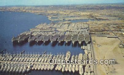 Ships, Us Naval Station, San Diego, California, CA USA Military Battleship Po...