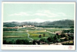 White Mountain New Hampshire Postcard Presidential Range From Mt. Pleasant c1920