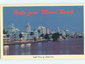 Pre-1980 HOTEL ROW Miami Beach Florida FL G9759