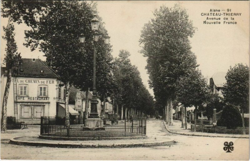 CPA CHATEAU-THIERRY Avenue de la nouvelle France (151995)