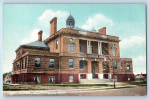 Cedar Falls Iowa IA Postcard High School Exterior Building c1910 Vintage Antique