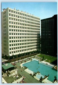 MADRID, SPAIN ~ Hotel Apartamentos CENTRO NORTE Pool  4x6 Postcard ca 1980