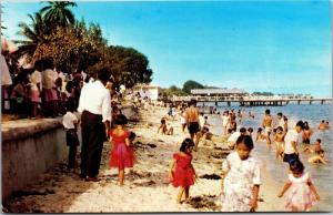 The Marine Parade, East Coast of Singapore, Vintage Postcard I05