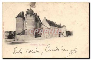 Postcard Old Courson Le Chateau