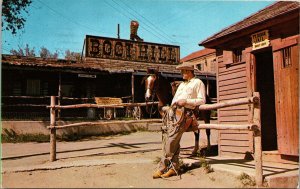 Matt Dillon Jail Horse Boot Hill Dodge City Kansas KS Postcard Atoms for Peace