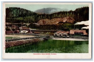 1905 Scenic View Of Treadwell Gold Mines Alaska AK, Mountain Antique Postcard