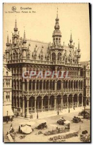 Old Postcard Brussels Grand Place Maison du Roi