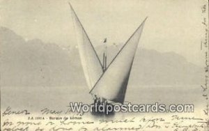 Barque du Leman Swizerland 1903 