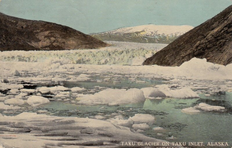 TAKU INLET  Alaska  1914 : Taku Glacier