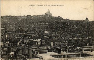 CPA PARIS 18e Montmartre. Sacré-Coeur vue panoramique (983454)