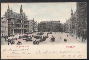 Belgium Postcard - Bruxelles - La Grande Place    RS4323