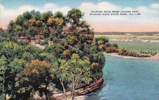 Starved Rock From Lovers Leap Starved Rock State Park Illinois