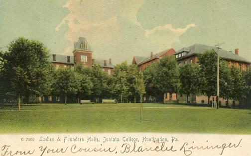 PA - Huntingdon, Juniata College, Ladies & Founders Halls