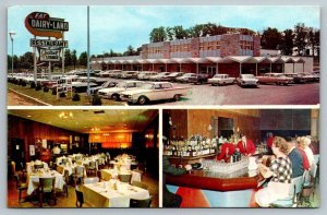 Dairy Land Restaurant  Baltimore Maryland   Postcard