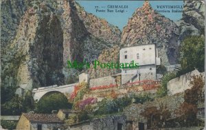 Italy Postcard - Grimaldi - Ponte San Luigi - Ventimiglia   RS25548