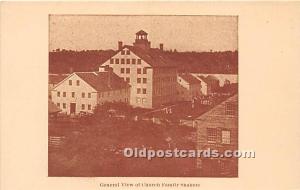 General View of Church Family Shakers Unused 