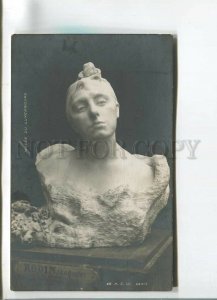 482210 Auguste RODIN Belle Woman Luisa Lynch feminist writer Vintage postcard