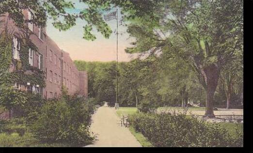 Michigan Orchard Lake St Marys College Dormitory Handcolored Albertype