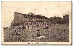 Old Postcard Puys Beach