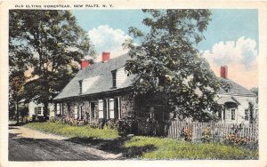 J48/ New Paltz New York Postcard c1910 Old Elting Homestead Home 36