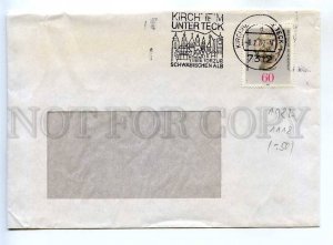 273231 GERMANY 1982 year Kirchheim unter teck real post COVER