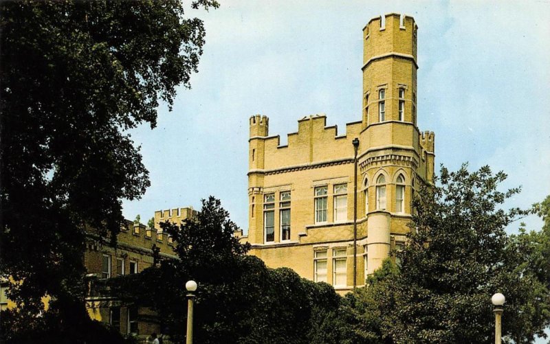 2~Postcards  IL, Carbondale SOUTHERN ILLINOIS UNIVERSITY  Home Ec & Altgeld Hall