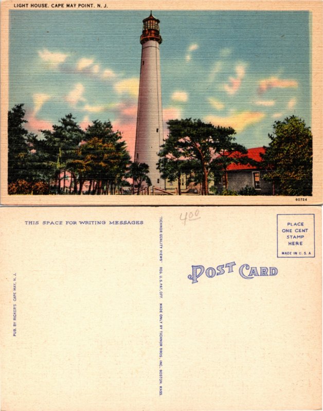 Light House, Cap May Point N.J. (23913