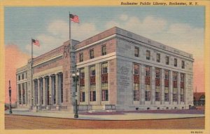 New York Rochester Public Library Curteich