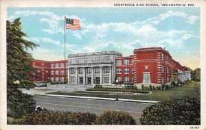 Shortridge High School Indianapolis Indiana 1920s postcard