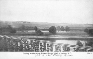South Dakota Railroad Bridge #9688A5 C-1910 Postcard 22-3671