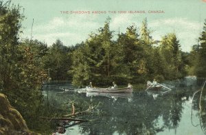 Vintage Postcard The Shadows Among The 1000 Islands Canada