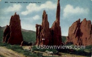 Cathedral Spires - Garden of the Gods, Colorado CO