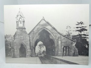 Rookwood Cemetery Railway Station Sydney NSW Australia c1930 Repro Postcard