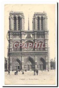 Paris Old Postcard Notre Dame