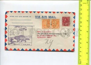 416488 CANADA 1931 first flight Carcajou Peace river airplane Wolverine COVER