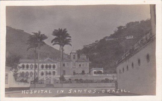 Brazil Santos The Hospital Real Photo