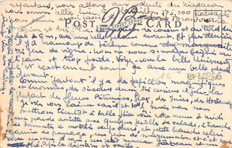 BF35966 mc master university hamilton canada  front/back scan