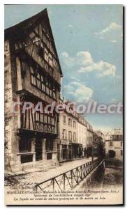 Old Postcard Morlaix Finistere home of the Duchess Anne of Brittany my Specim...