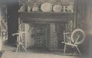 RP: WINDHAM, Vermont, 1900-10s; Fireplace