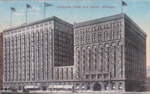 Illinois Chicago Congress Hotel and Annex 1915