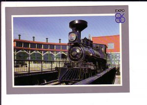 Expo 86, CPR Railway Locomotive Vancouver, British Columbia,