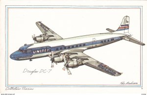 AS: Roy Anderson; United Douglas DC-7, 1960s