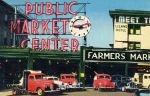 PC6863 FARMERS MARKET, SEATTLE, WA