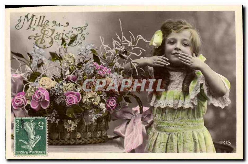 Old Postcard Fun Children