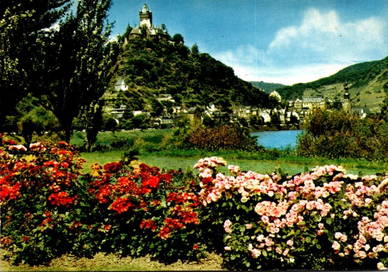 Germany Cochem an der Mosel mit Burg Cochem